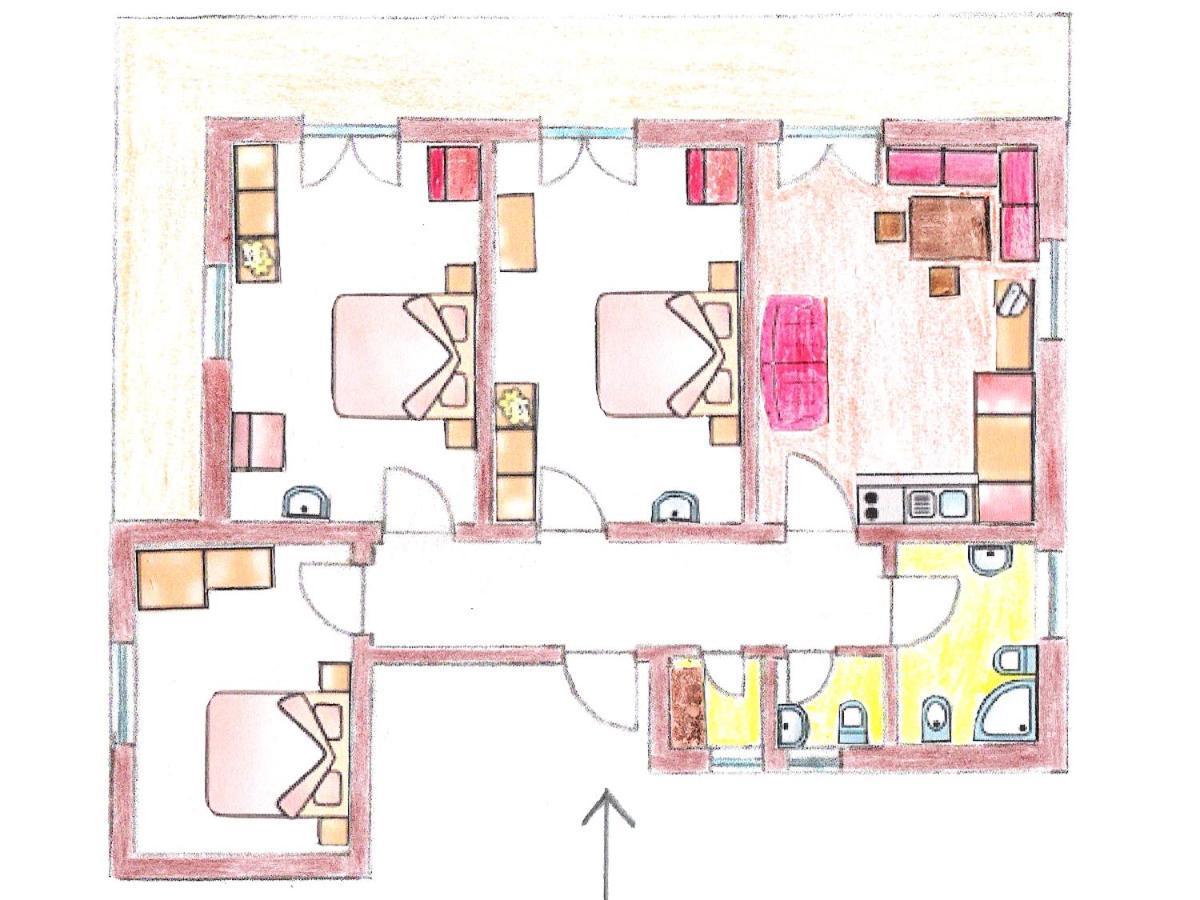 Manuel'S App Watschinger -Edelweiss Appartement Sexten Buitenkant foto